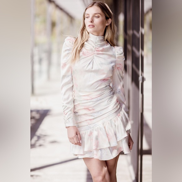 BARDOT Sharna Mini Dress in
Wallpaper Floral - Picture 4 of 4